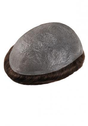 Ultra Thin Skin 0.03mm Base with V-looped Human Hair Wigs for Men