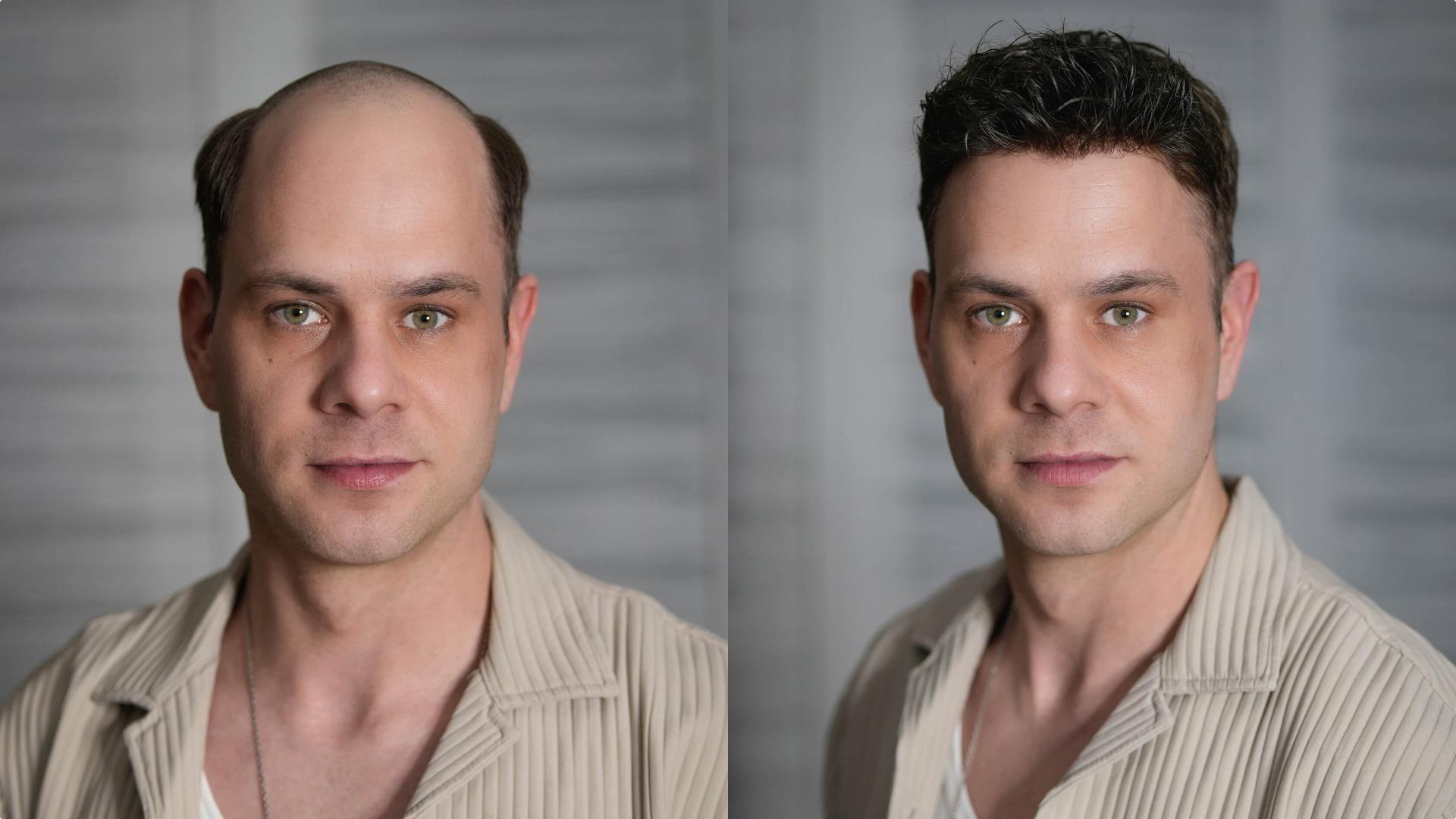 Thin Skin Hair System - Transparent Base - Better Attachment - Most Affordable