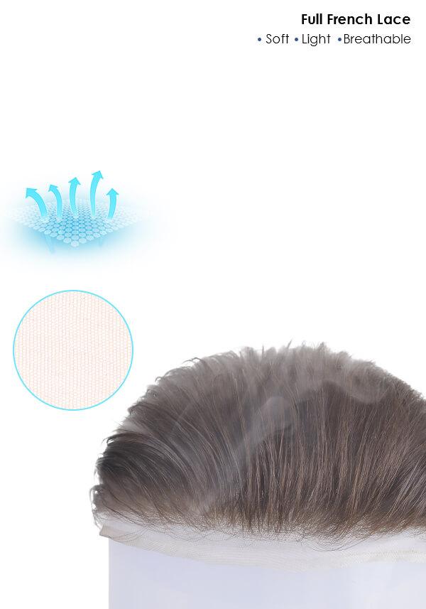 soft lace men's hair system