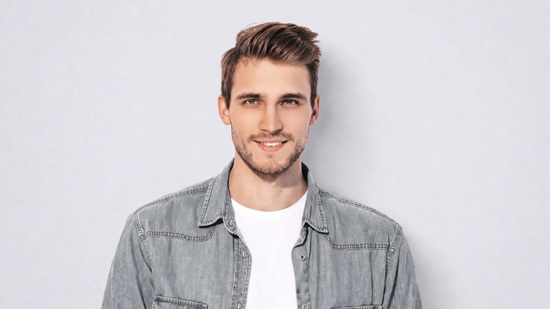 Neo | Multi-Size Men's Hair Replacement Units with Natural Lace Front and Skin Perimeter - Most Versatile
