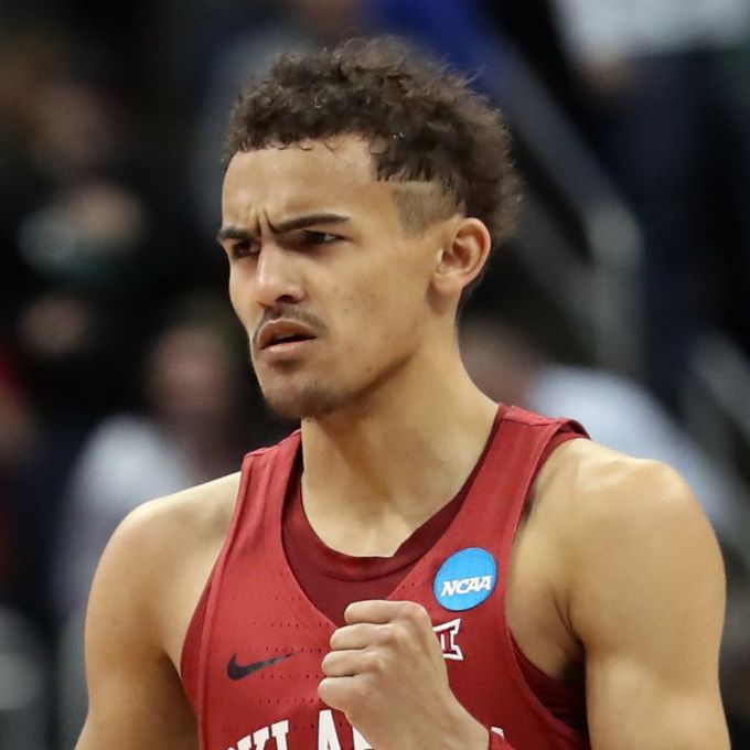 trae young bald spot