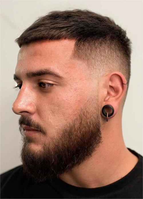 Buzzcut hairstyle