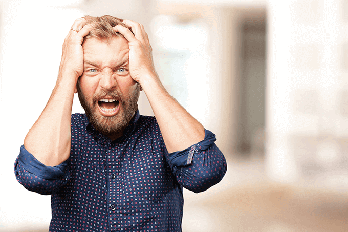 linking mens stress and hairloss