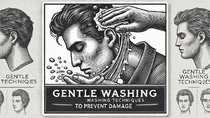 Gentle Washing  hair system Techniques