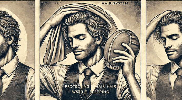 Protecting Your Hair System While Sleeping