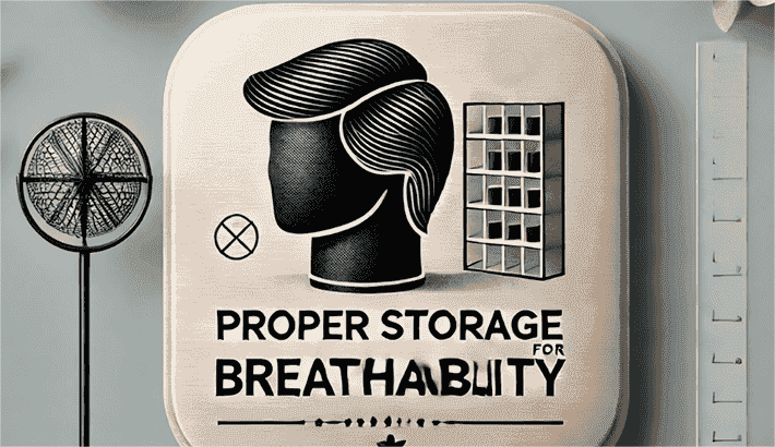 Storage yourtoupee for Proper Breath-ability